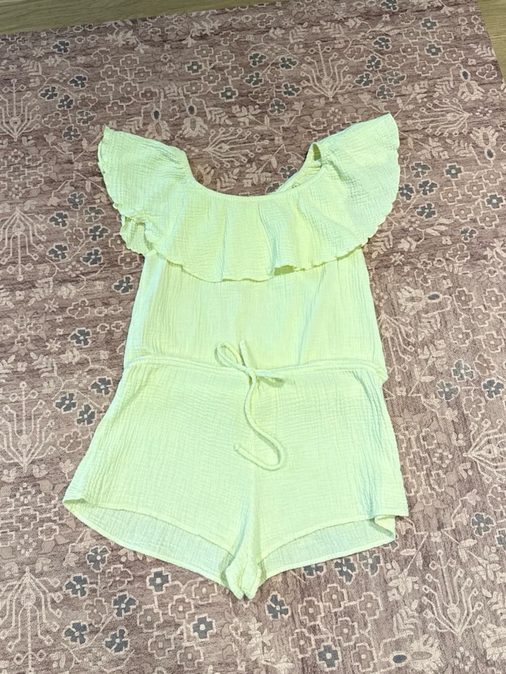 Women’s Eberjey Ruffled Romper - Swim Coverup